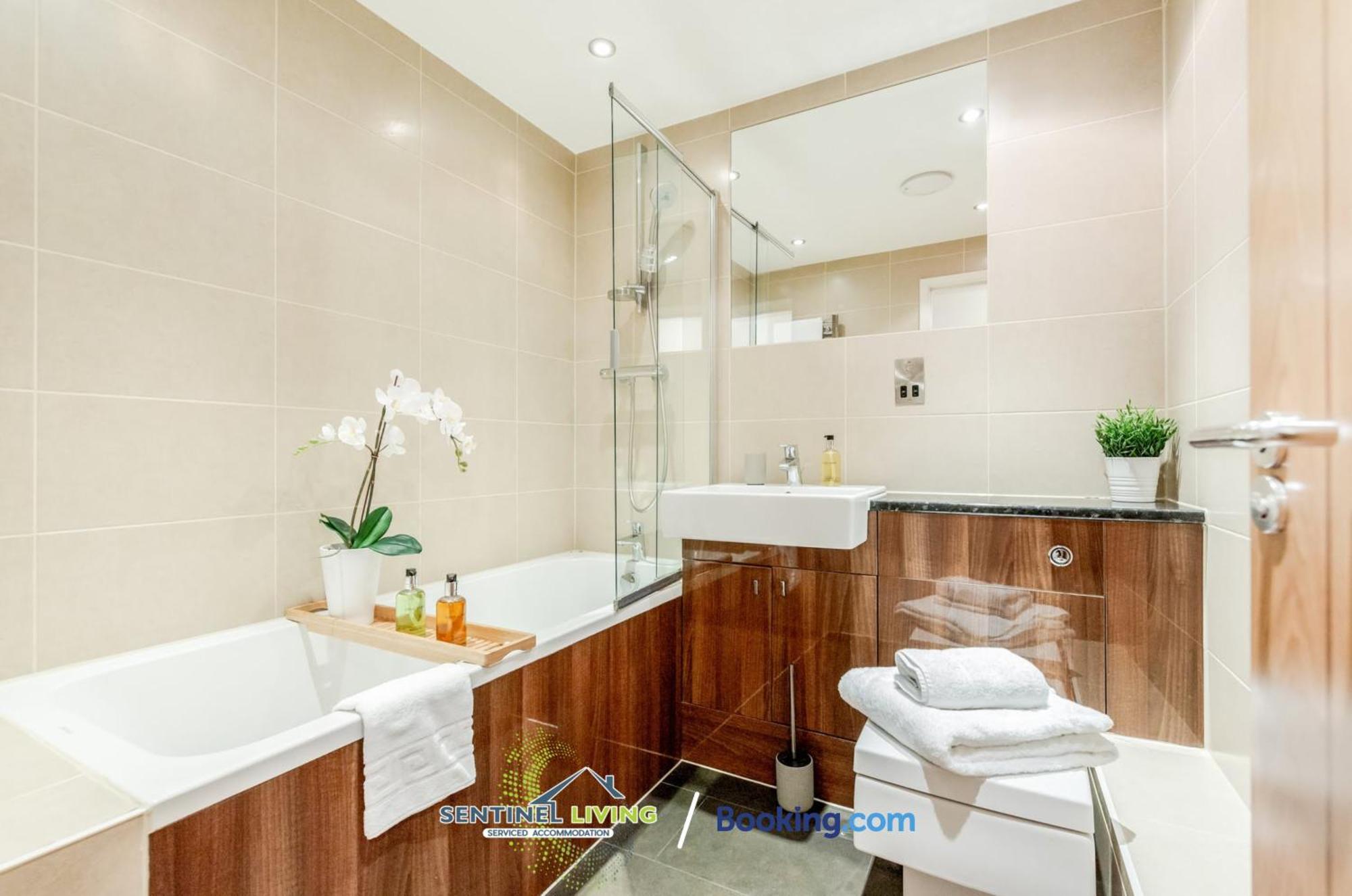 Windsor Flat 2 Bed By Sentinel Living With Free Wifi And Parking Exterior foto