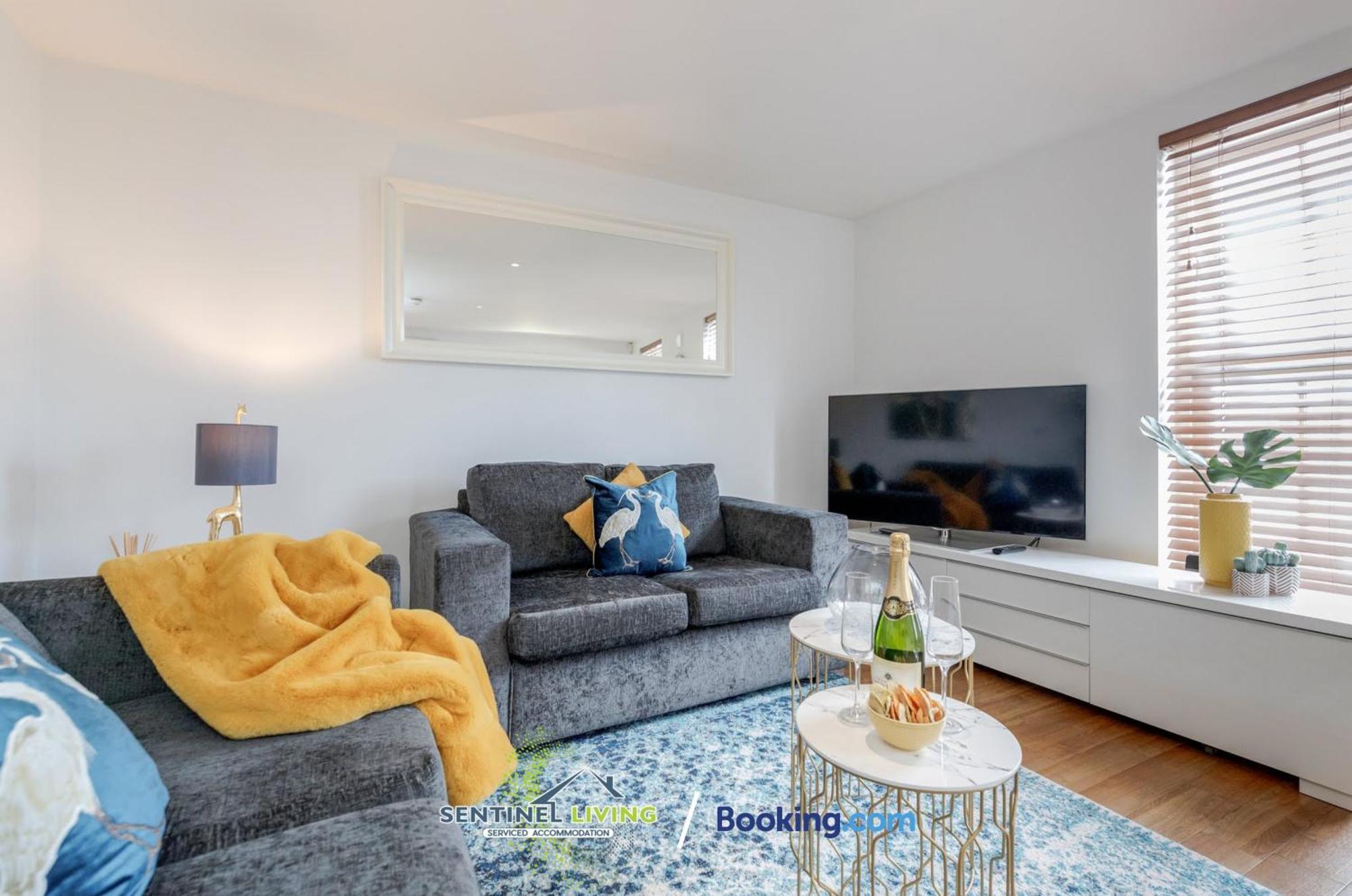 Windsor Flat 2 Bed By Sentinel Living With Free Wifi And Parking Exterior foto